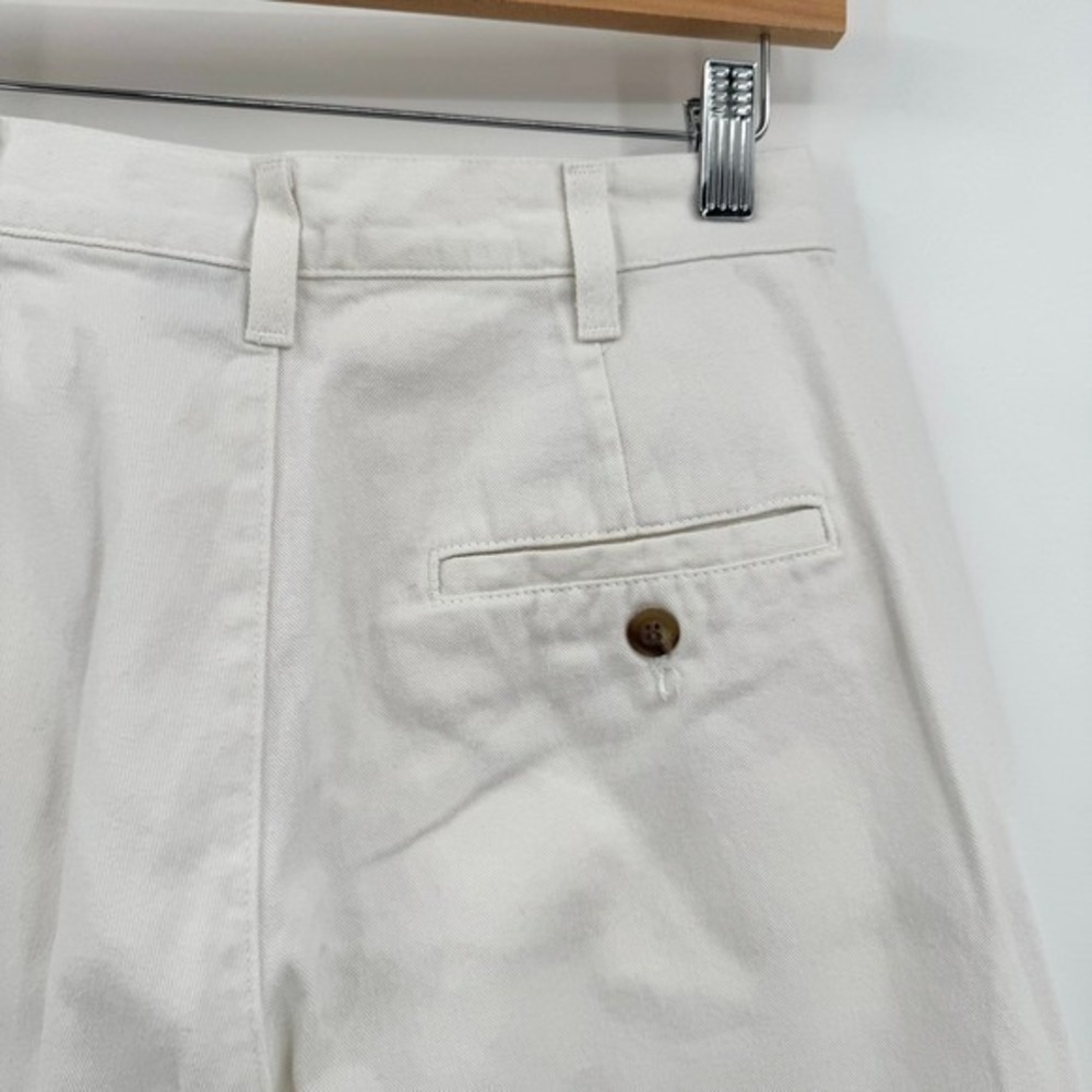 Dockers Vtg High-Waisted Tapered Women's White Trousers Sz 6 - Picture 14 of 16